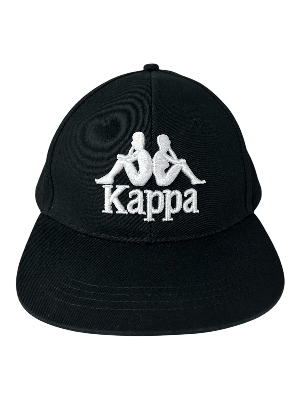 NEW Kappa Baseball Capp SnapBack Black & White